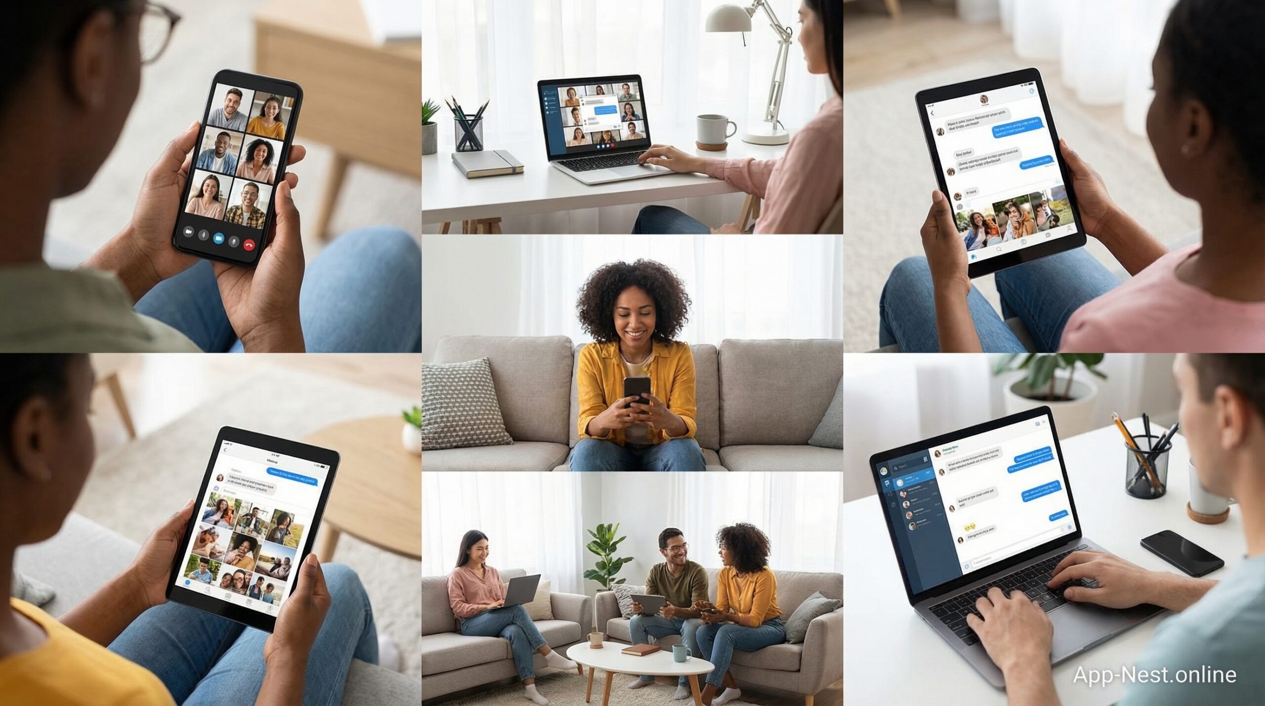Social and Communication Apps for Online Messaging and Digital Interaction