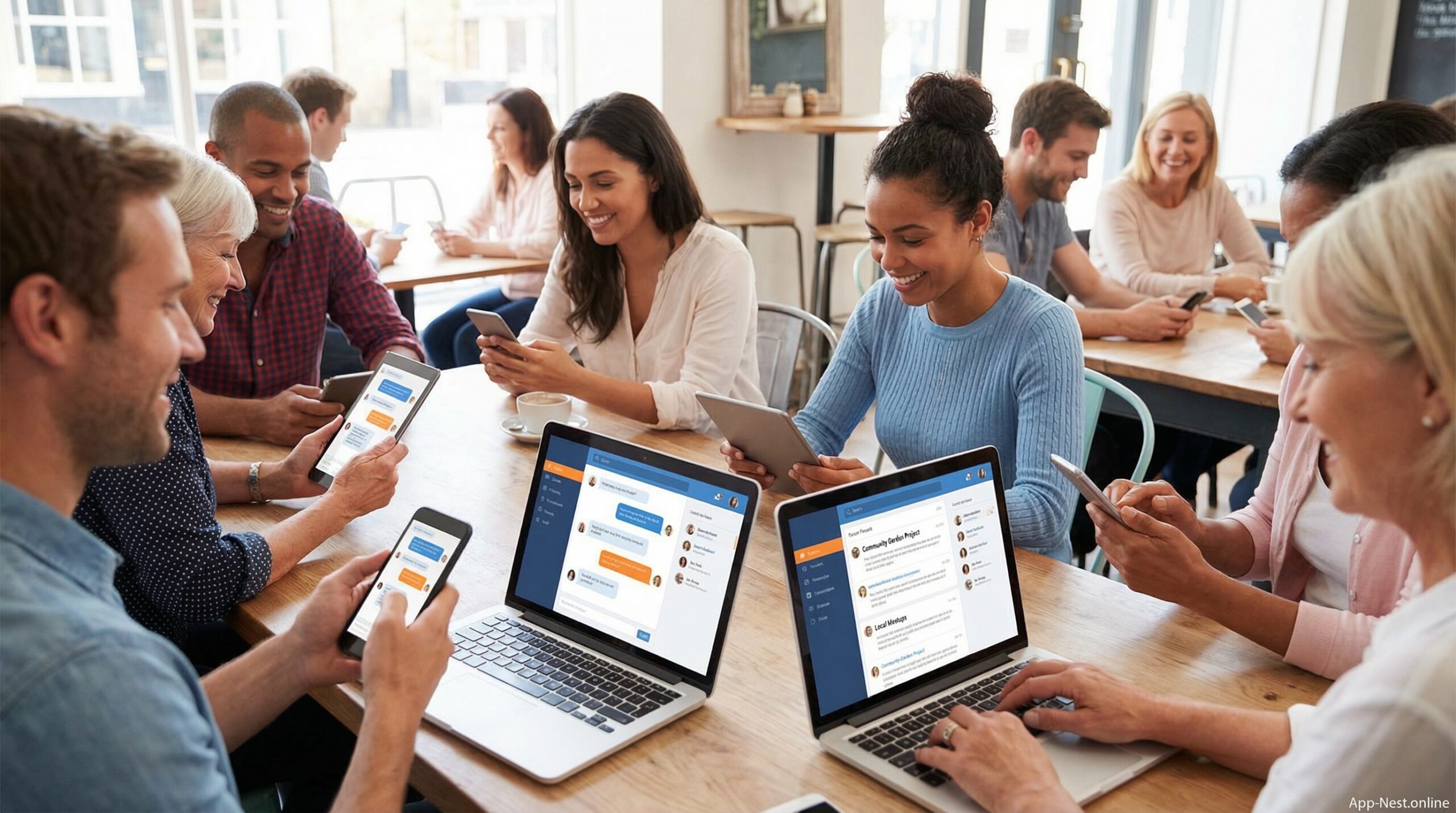 Social Networking Apps for Community Building and User Connections