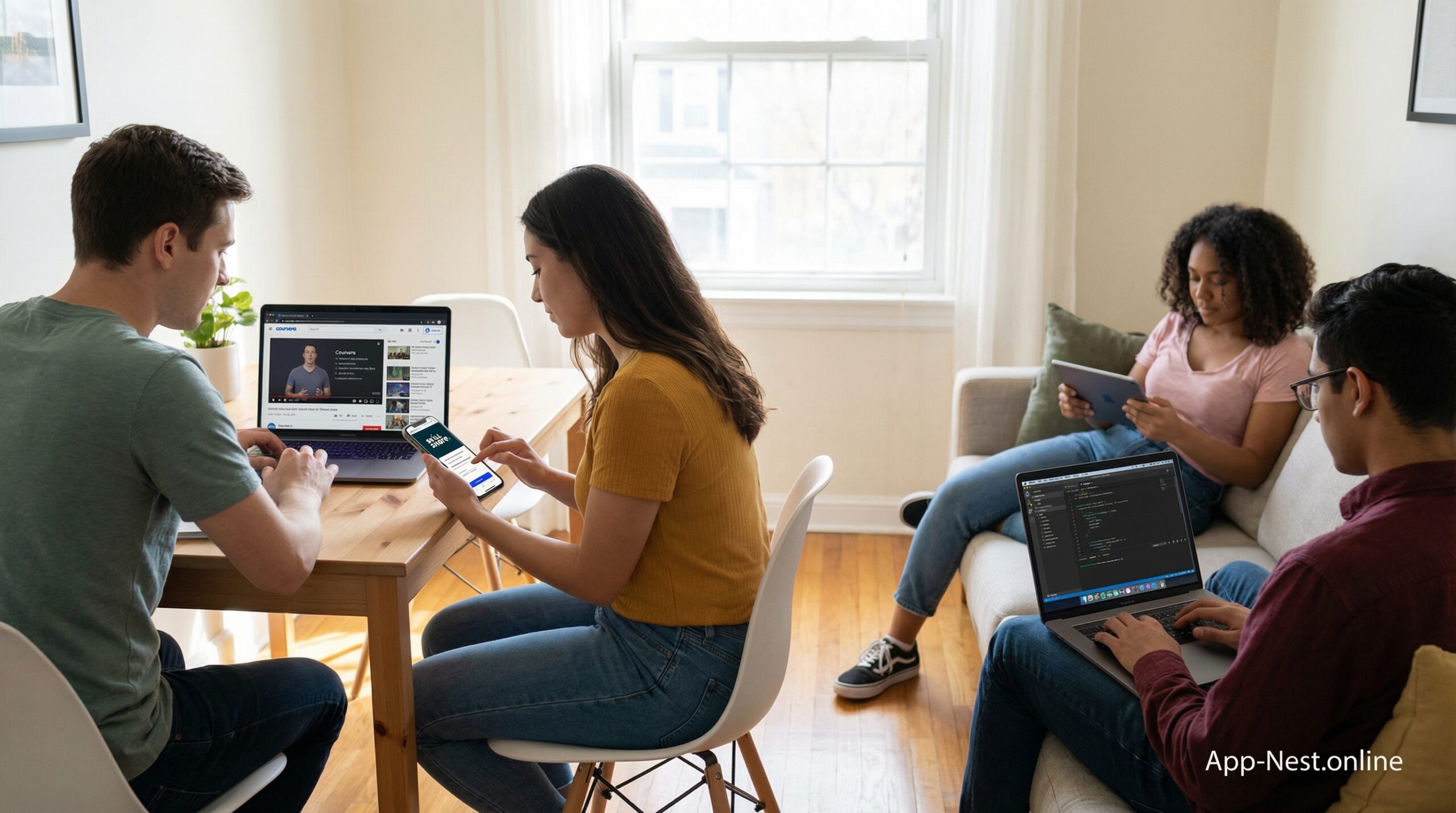 Top Learning Apps for Online Education & Skill Development