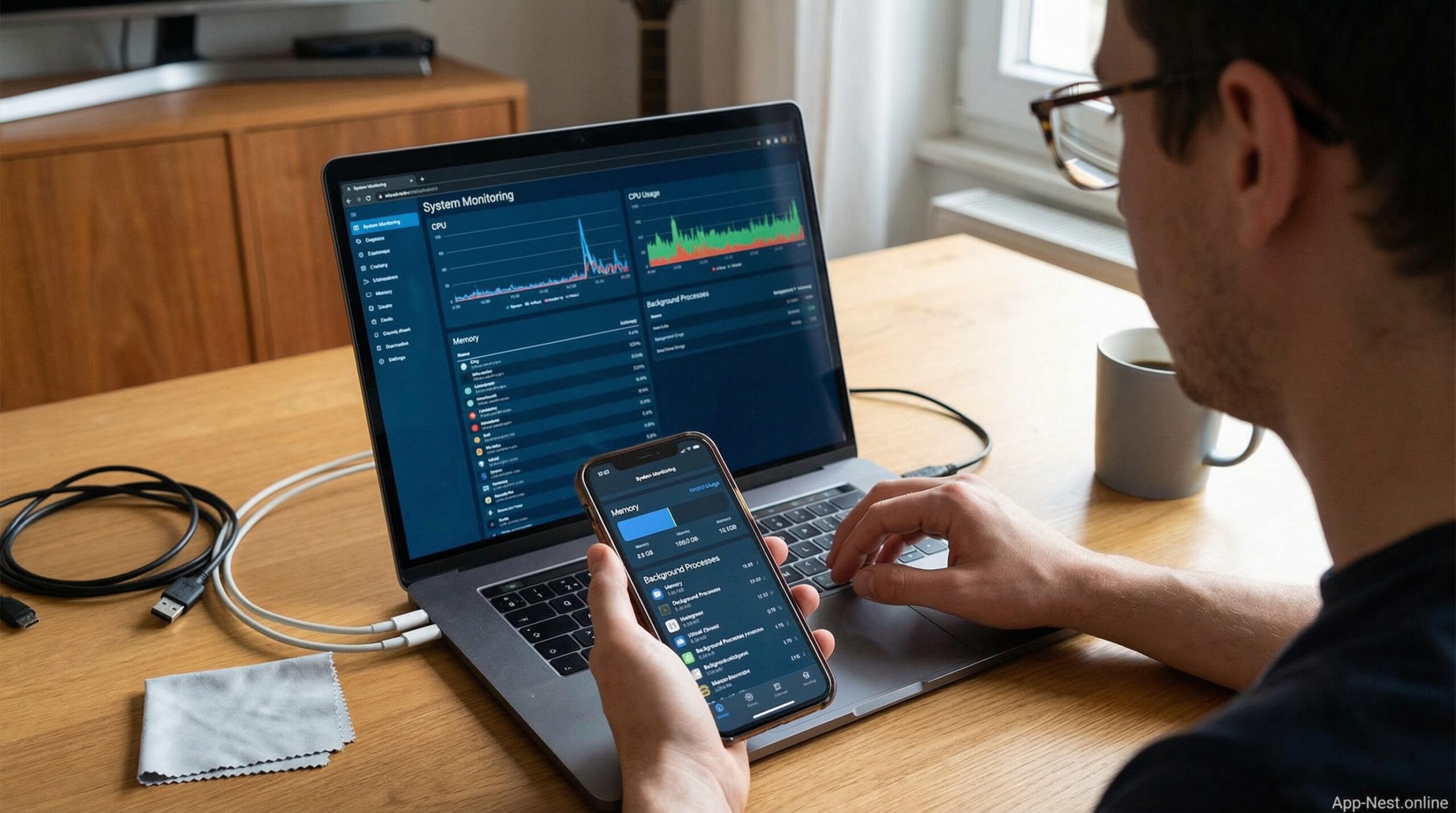 System Utility Apps for Performance Monitoring and Device Maintenance